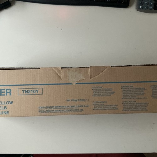 Konica minolta toner tn210y - minolta,